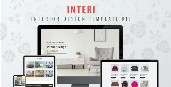 Free Interi – Interior Design Elementor Template Kit Pro WordPress ...